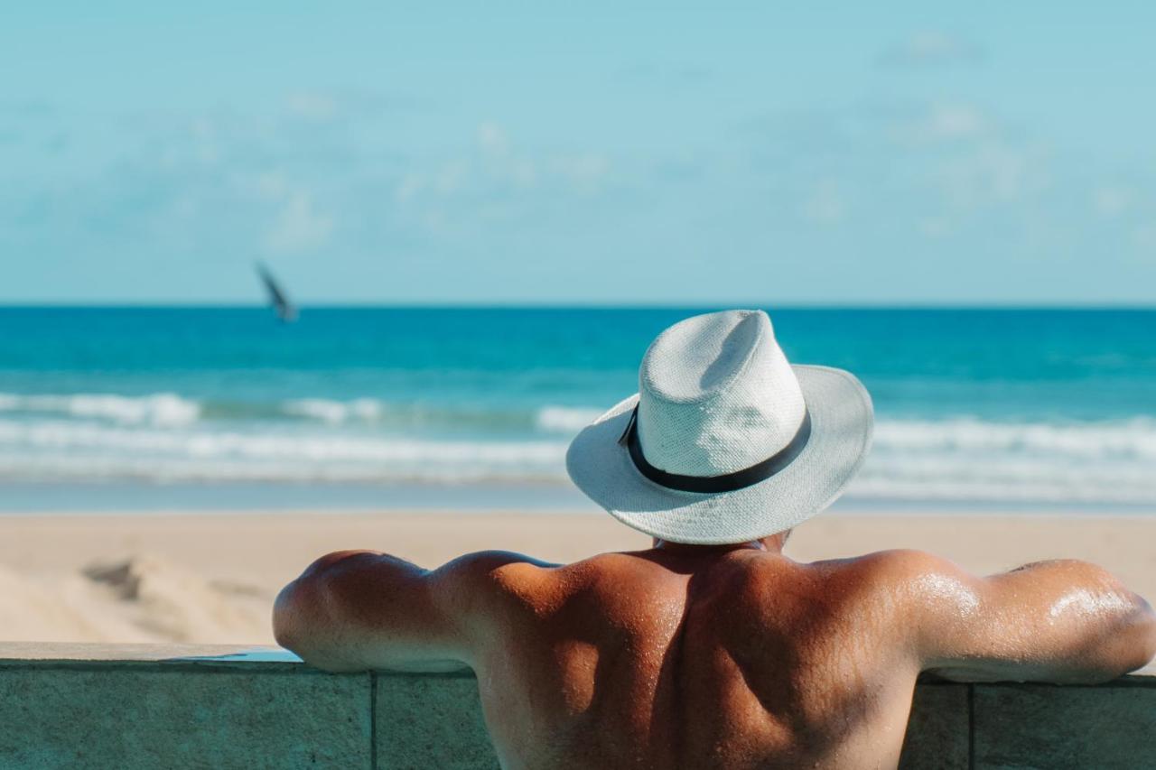 Eclectic Beach Retreat Cabo Nhamua Bagian luar foto
